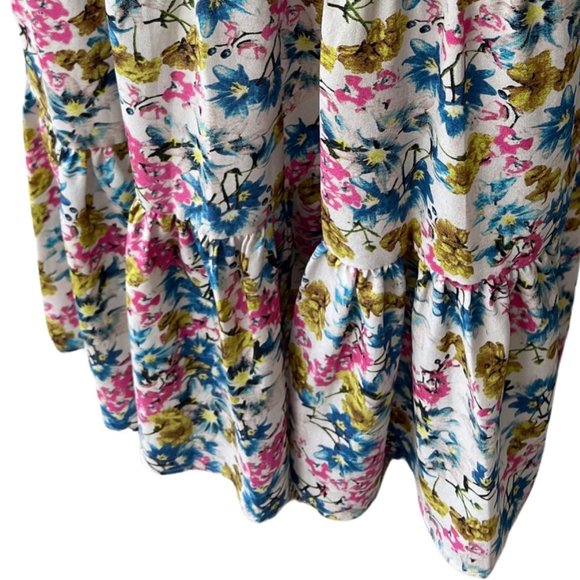 🌸4/$30🌸 Floral Print Ruffle Hem Cami Dress - Picture 10 of 15